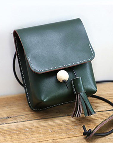 Leather Small Crossbody Bags for Women Designer Cell Phone Bag