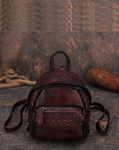 Best small 2025 leather backpack