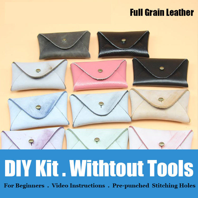 Leather Card Wallet DIY Kit – Mischief