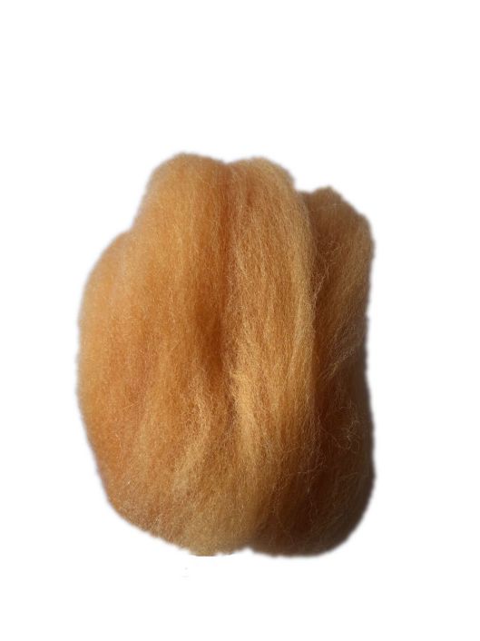 Needle felting supplies 10g Brown wool Curly Wool Curly Fiber for Wool Felt  for Poodle Bichon and Sheep