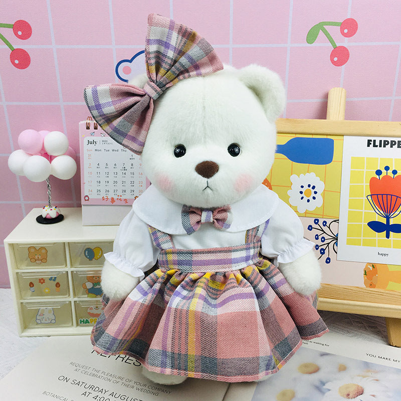 The Best Teddy Bear With Pink Sweater Doll Cos Stuffed Bears Toy Christmas  Gifts for Her / Girlfriend Mom Kids