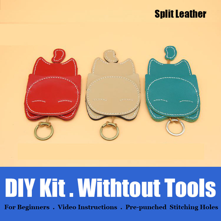 Diy on sale leather keyring