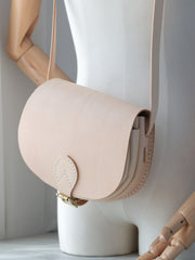 Small Leather Saddle Shouder Bag - PDF