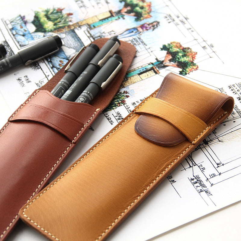 Leather Pen/Pencil Cover Case - PDF