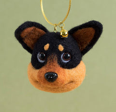 Crafting Buzz: Needle Felting a Bee-Stung Dog Keycharm