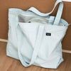 Womens white Nylon Stachel Tote Bag Minimalist Nylon Totes Messenger Bags Handbag for Women