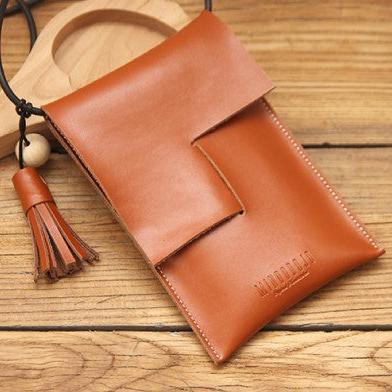 Women Small Crossbody Bag Brown Leather Purse Crossbody Phone Purse Mi Feltify