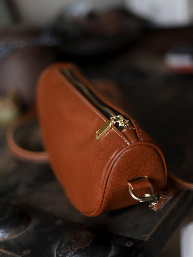Cute LEATHER Side Bags Sling Bag WOMEN Saddle SHOULDER BAG Small Crossbody  Purses FOR WOMEN