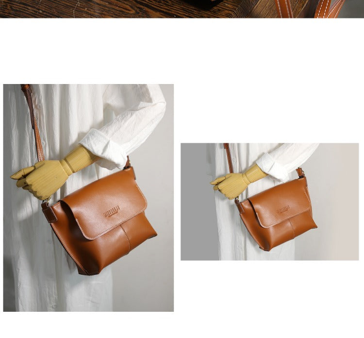 Beverly Handcrafted Leather Pouch Bag