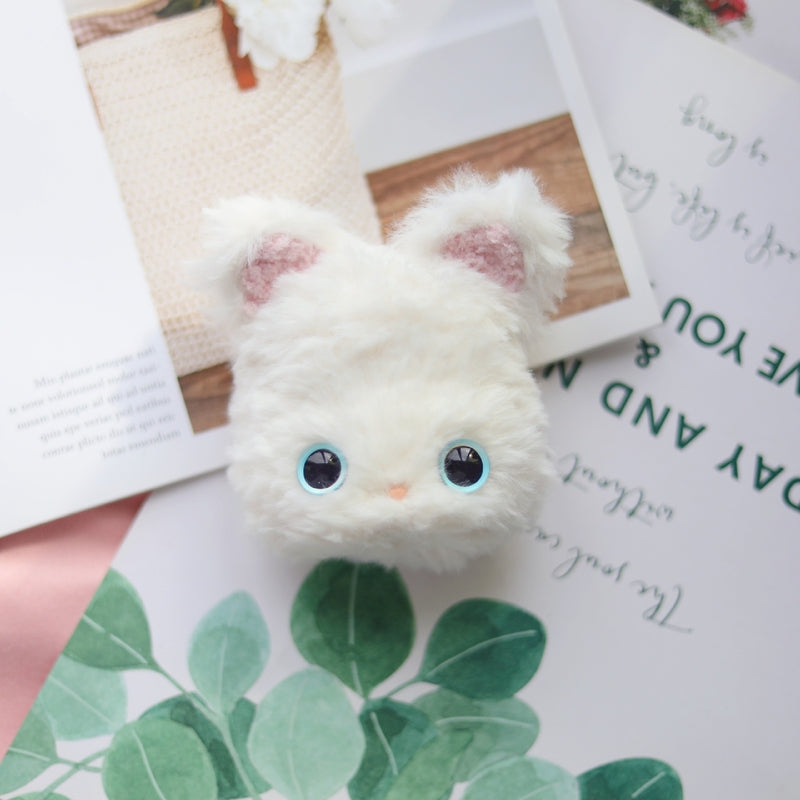 Lily Kitty Cat Crochet Earbud Case