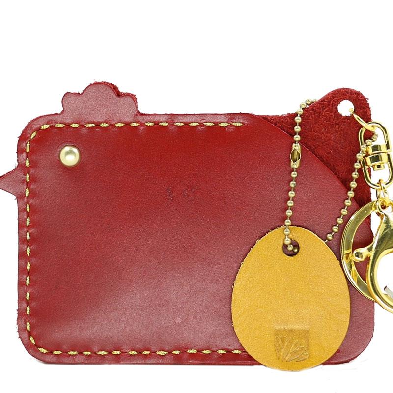 Genuine Leather Men JOYIR Women Card Holder Wallet RFID Coin Purse Small  Women's Purse Creative Designer Cowhide Money Bag Keychain