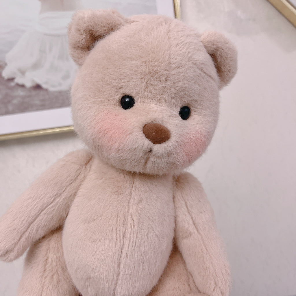 The Best Teddy Bear With Fur Overall Doll Overall Cos Stuffed Bears Toy Christmas Gifts for Her Girlfriend Mom Kids