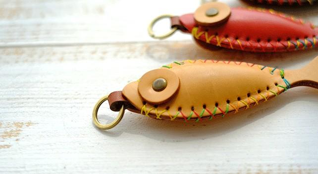 Fish Bag Charm - Raffia Bag Accessories