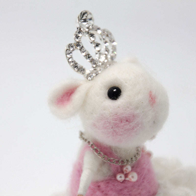 Needle Felted Felting project Animals Cute Kawaii Mice Mouse – Feltify