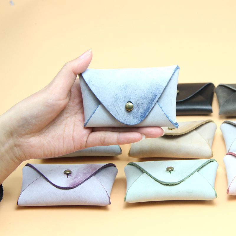 DIY Leather Envelope Clutch