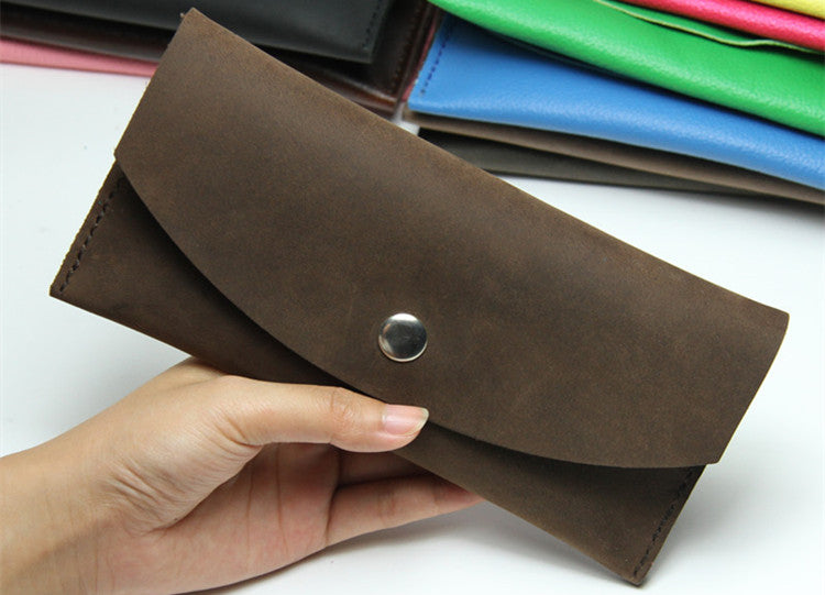 DIY Leather Wallets Kit DIY Black Leather Projects DIY Minimalist
